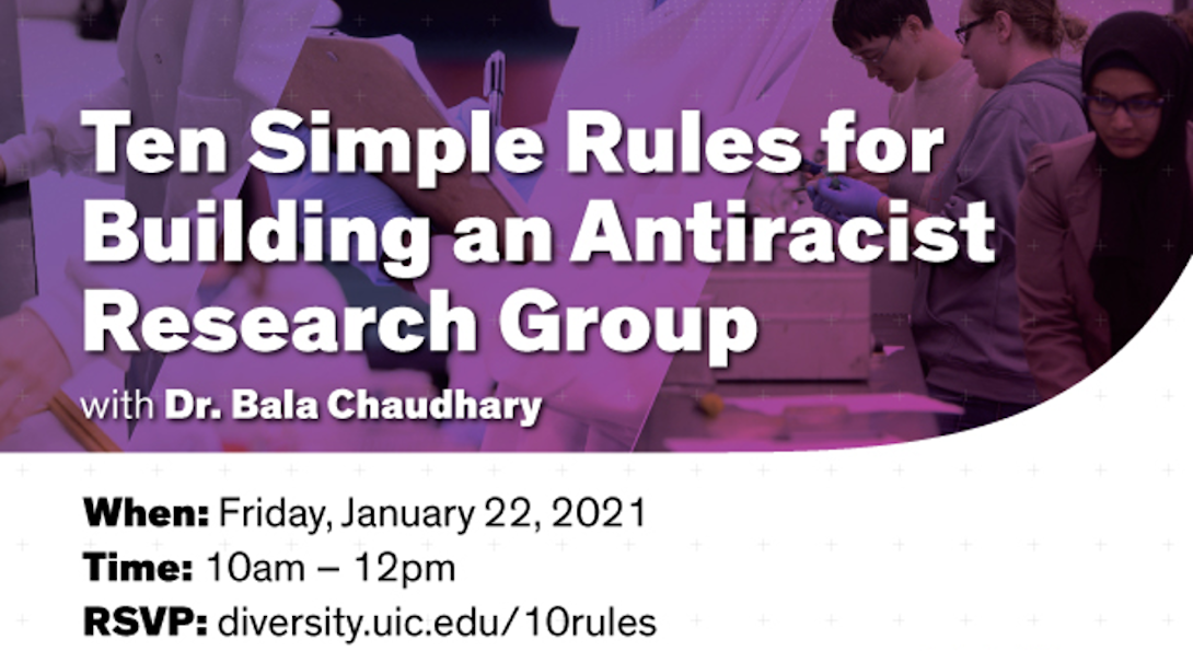 Ten Simple Rules for Building n Antiracist Research Group