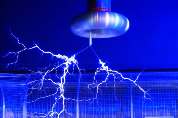 electrical current through wires